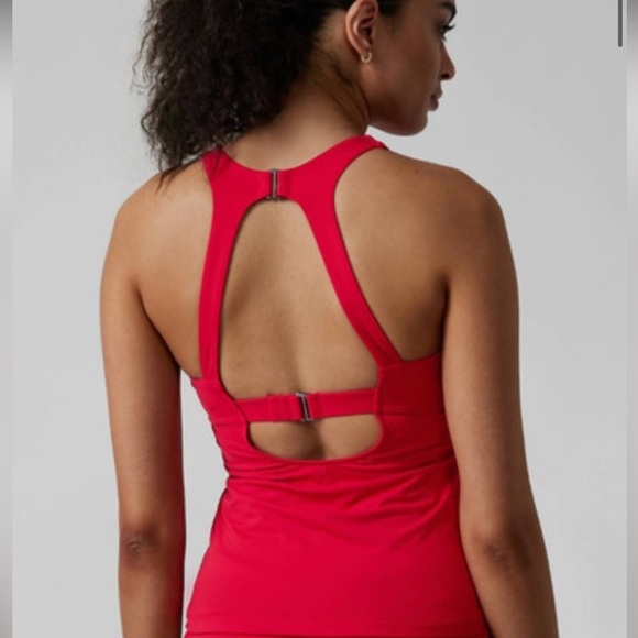 NWOT Athleta Maldives Bra Cup Tankini/Workout Tank - Picture 2 of 5
